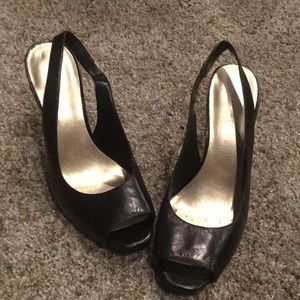 Nine West Open Top High Heels